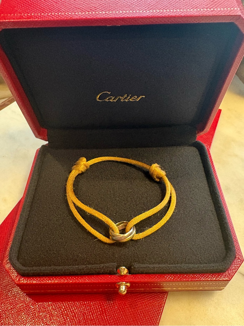 CARTIER Trinity Cord Bracelet